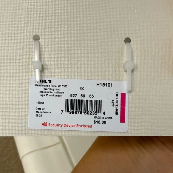 Gold and Black Bow Hair Clip Set - Picture 7 of 7